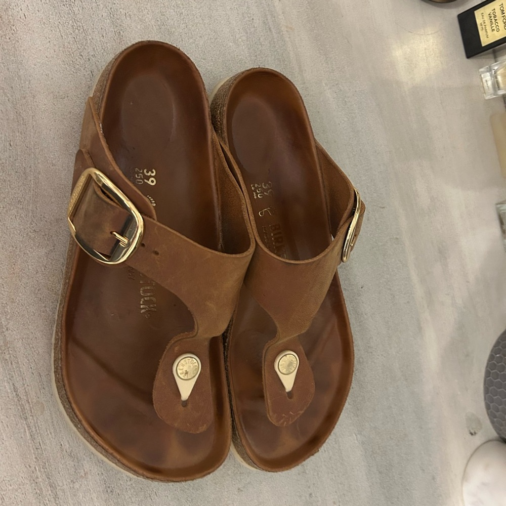 Birkenstock big buckle Gizeh 39